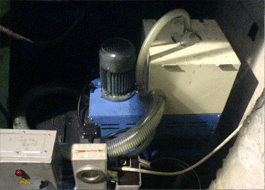 離心過濾機(jī)使用在液壓件公司拉床潤(rùn)滑油切屑分離現(xiàn)場(chǎng)